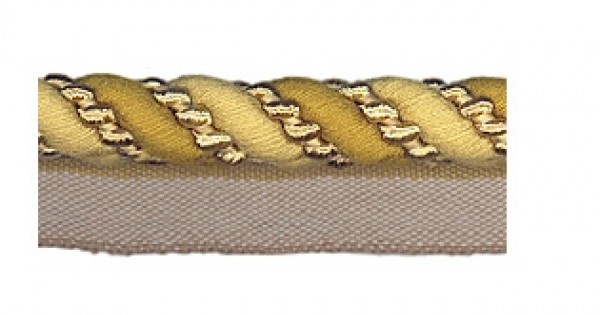 Flanged Cord Gold