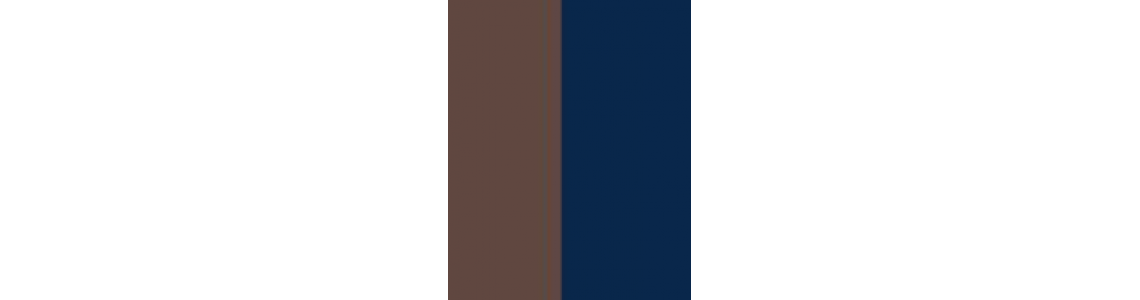 Blue & Brown