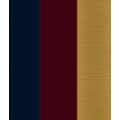 Blue, Gold & Burgundy