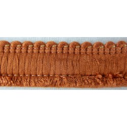 Cotton Brush Fringe - Terracotta