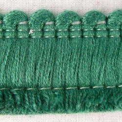 Cotton Brush Fringe - Green