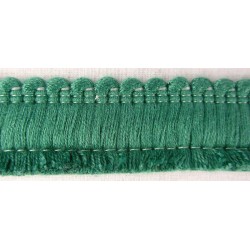 Cotton Brush Fringe - Green