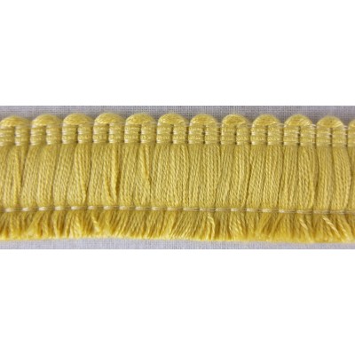 Cotton Brush Fringe - Gold