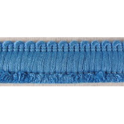 Cotton Brush Fringe - Blue