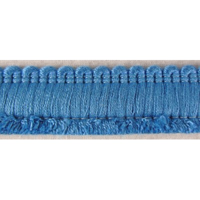 Cotton Brush Fringe - Blue