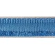 Cotton Brush Fringe - Blue