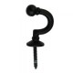 Tieback  Hook Black - 35MM