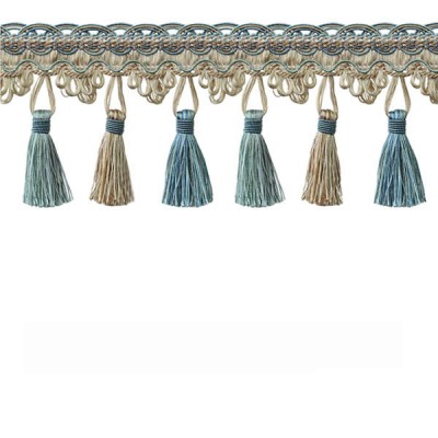 Tassel Trim - Turquoise