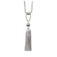 Single Tassel Tieback - Grey, Silver & Cream