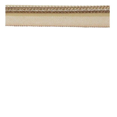 Decorative Piping Cord - Taupe & Cream