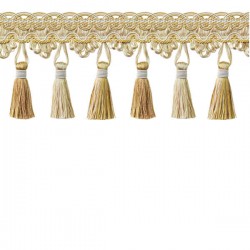 Tassel Fringe - Light & Dark Gold