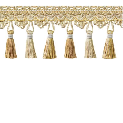 Tassel Fringe - Light & Dark Gold