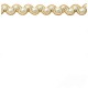 Braid with Pearls - Light & Dark Gold