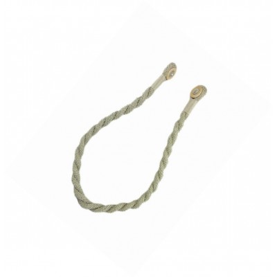 Magnetic Weaved Rope Tieback - Linen