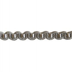 Gimp Braid 10mm - Silver