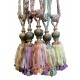 Large Single Tassel Tieback - 10 Colours