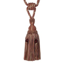 Tassel Tieback with Beads - Ginger Megs